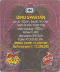 #4
Dino Spartan
Cut #3

(Back Image)