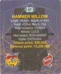 #7
Hammer Willow
Cut #2

(Back Image)