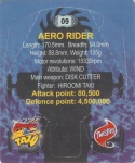 #9
Aero Rider
Foil

(Back Image)