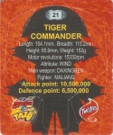 #21
Tiger Commander
Foil

(Back Image)
