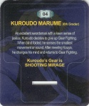#4
Kuroudo Marume (6th Grader)

(Back Image)