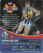 #7
Brodie Holland

(Back Image)
