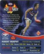 #32
Robert Murphy

(Back Image)