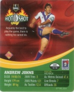 #12
Andrew Johns

(Back Image)