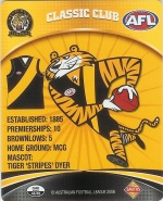 #44
Richmond Tigers Logo

(Back Image)