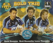 #61
Cronulla Sutherland Sharks Trio

(Front Image)