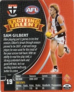 #13
Sam Gilbert

(Back Image)