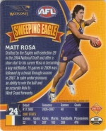 #15
Matt Rosa

(Back Image)