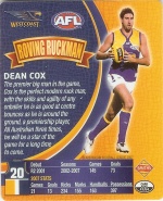 #47
Dean Cox

(Back Image)