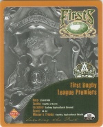#3
First Rugby<br />League Premiers

(Back Image)