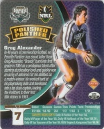 #30
Greg Alexander

(Back Image)