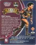 #33
Cliff Lyons

(Back Image)