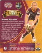 #41
Darren Lockyer

(Back Image)