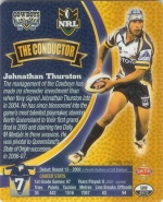 #44
Johnathan Thurston

(Back Image)