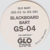 #GS-04
Glo Bart - Blackboard Bart

(Back Image)