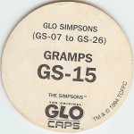 #GS-15
Glo Simpsons - Gramps

(Back Image)