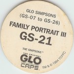 #GS-21
Glo Simpsons - Family Portrait III

(Back Image)