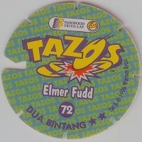 #72
Elmer Fudd

(Back Image)