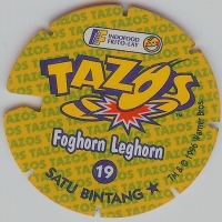 #19
Foghorn Leghorn
Large Notch

(Back Image)