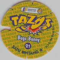 #21
Bugs Bunny
Large Notch

(Back Image)