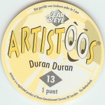 #13
Duran Duran

(Back Image)