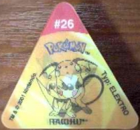#7
#172 Pichu<br />#25 Pikachu<br />#26 Raichu

(Front Image)