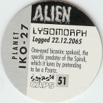 #51
Lysomorph

(Back Image)