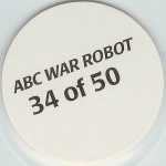 #34
ABC War Robot

(Back Image)
