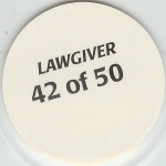#42
Lawgiver

(Back Image)