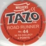 #44
Road Runner

(Back Image)