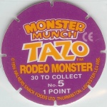 #5
Rodeo Monster

(Back Image)