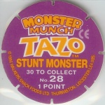 #28
Stunt Monster

(Back Image)