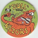 #28
"Dull" Brand Razors

(Front Image)