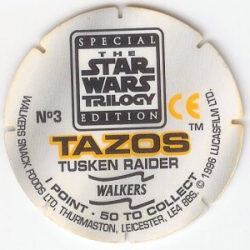 #3
Tusken Raider

(Back Image)
