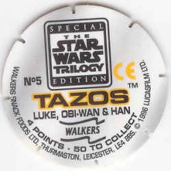 #5
Luke, Obi-Wan &amp; Han

(Back Image)