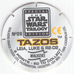 #26
Leia, Luke &amp; R2-D2

(Back Image)