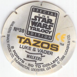#38
Luke &amp; Vader

(Back Image)