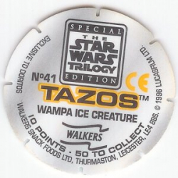 #41
Wampa Ice Creature

(Back Image)