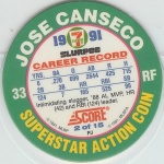 #2
Jose Canseco

(Back Image)