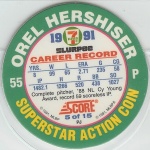 #5
Orel Hershiser

(Back Image)