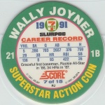 #7
Wally Joyner

(Back Image)