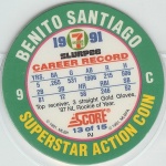 #13
Benito Santiago

(Back Image)