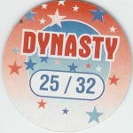 #25
Dynasty

(Back Image)