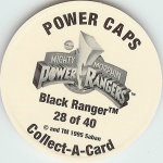 #28
Black Ranger

(Back Image)