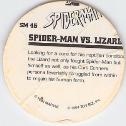 #45
Spider-Man Vs. Lizard

(Back Image)